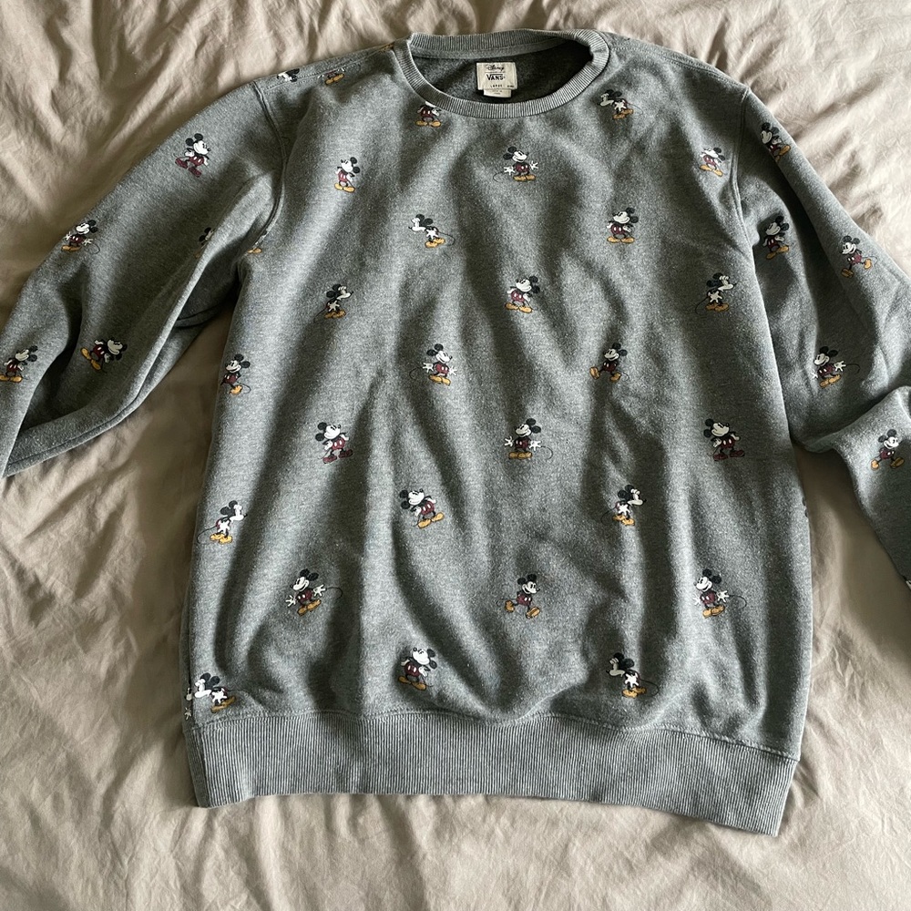 Vans mickey mouse sweatshirt